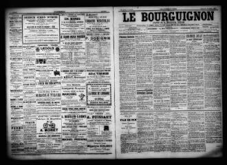 3 vues - Le Bourguignon : journal de la démocratie radicale, n° 178, dimanche 30 juillet 1899 (ouvre la visionneuse)