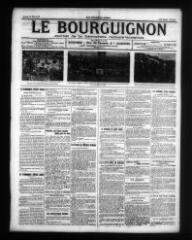 4 vues - Le Bourguignon : journal de la démocratie radicale-socialiste, n° 120, lundi 21 mai 1917 (ouvre la visionneuse)