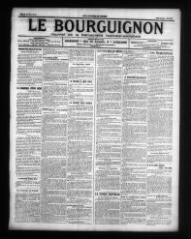 2 vues - Le Bourguignon : journal de la démocratie radicale-socialiste, n° 121, mardi 22 mai 1917 (ouvre la visionneuse)