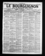 2 vues - Le Bourguignon : journal de la démocratie radicale-socialiste, n° 124, vendredi 25 mai 1917 (ouvre la visionneuse)