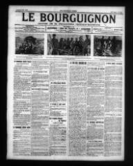4 vues - Le Bourguignon : journal de la démocratie radicale-socialiste, n° 126, lundi 28 mai 1917 (ouvre la visionneuse)