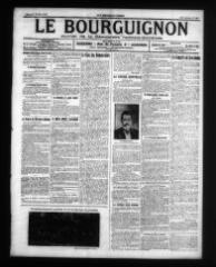 4 vues - Le Bourguignon : journal de la démocratie radicale-socialiste, n° 128, mercredi 30 mai 1917 (ouvre la visionneuse)