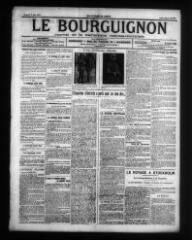 4 vues - Le Bourguignon : journal de la démocratie radicale-socialiste, n° 131, samedi 2 juin 1917 (ouvre la visionneuse)
