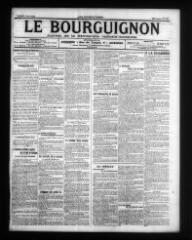 2 vues - Le Bourguignon : journal de la démocratie radicale-socialiste, n° 136, vendredi 8 juin 1917 (ouvre la visionneuse)