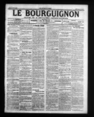 2 vues - Le Bourguignon : journal de la démocratie radicale-socialiste, n° 139, mardi 12 juin 1917 (ouvre la visionneuse)