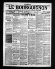 4 vues - Le Bourguignon : journal de la démocratie radicale-socialiste, n° 140, mercredi 13 juin 1917 (ouvre la visionneuse)