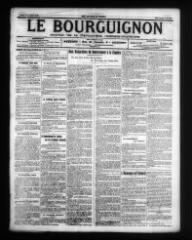 2 vues - Le Bourguignon : journal de la démocratie radicale-socialiste, n° 142, vendredi 15 juin 1917 (ouvre la visionneuse)