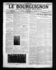 4 vues - Le Bourguignon : journal de la démocratie radicale-socialiste, n° 146, mercredi 20 juin 1917 (ouvre la visionneuse)