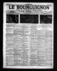 4 vues - Le Bourguignon : journal de la démocratie radicale-socialiste, n° 150, lundi 25 juin 1917 (ouvre la visionneuse)