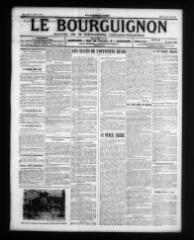 4 vues - Le Bourguignon : journal de la démocratie radicale-socialiste, n° 158, mercredi 4 juillet 1917 (ouvre la visionneuse)