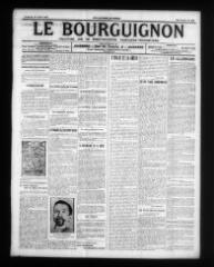 4 vues - Le Bourguignon : journal de la démocratie radicale-socialiste, n° 166, vendredi 13 juillet 1917 (ouvre la visionneuse)