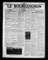 4 vues - Le Bourguignon : journal de la démocratie radicale-socialiste, n° 167, dimanche 15 juillet 1917 (ouvre la visionneuse)