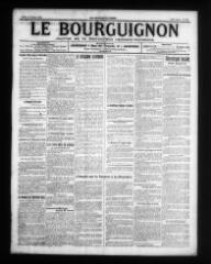 2 vues - Le Bourguignon : journal de la démocratie radicale-socialiste, n° 169, mardi 17 juillet 1917 (ouvre la visionneuse)