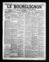 2 vues - Le Bourguignon : journal de la démocratie radicale-socialiste, n° 226, vendredi 21 septembre 1917 (ouvre la visionneuse)