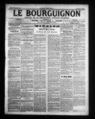 2 vues - Le Bourguignon : journal de la démocratie radicale-socialiste, n° 268, mardi 13 novembre 1917 (ouvre la visionneuse)