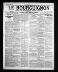 2 vues - Le Bourguignon : journal de la démocratie radicale-socialiste, n° 276, jeudi 22 novembre 1917 (ouvre la visionneuse)