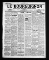 4 vues - Le Bourguignon : journal de la démocratie radicale-socialiste, n° 278, samedi 24 novembre 1917 (ouvre la visionneuse)