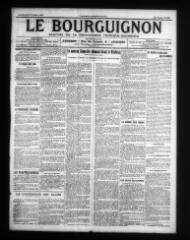 2 vues - Le Bourguignon : journal de la démocratie radicale-socialiste, n° 283, vendredi 30 novembre 1917 (ouvre la visionneuse)