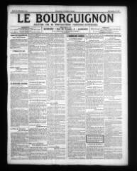 2 vues - Le Bourguignon : journal de la démocratie radicale-socialiste, n° 292, mardi 11 décembre 1917 (ouvre la visionneuse)