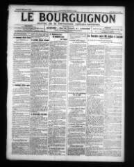 4 vues - Le Bourguignon : journal de la démocratie radicale-socialiste, n° 303, lundi 24 décembre 1917 (ouvre la visionneuse)