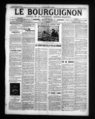 4 vues - Le Bourguignon : journal de la démocratie radicale-socialiste, n° 307, samedi 29 décembre 1917 (ouvre la visionneuse)