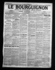 2 vues - Le Bourguignon : journal de la démocratie radicale-socialiste, n° 116, vendredi 17 mai 1918 (ouvre la visionneuse)