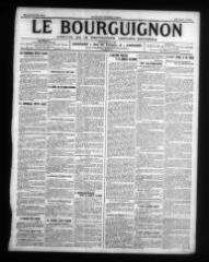 2 vues - Le Bourguignon : journal de la démocratie radicale-socialiste, n° 120, mercredi 22 mai 1918 (ouvre la visionneuse)
