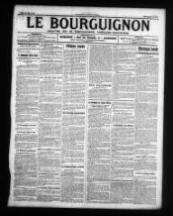 2 vues - Le Bourguignon : journal de la démocratie radicale-socialiste, n° 121, jeudi 23 mai 1918 (ouvre la visionneuse)
