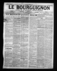 2 vues - Le Bourguignon : journal de la démocratie radicale-socialiste, n° 128, vendredi 31 mai 1918 (ouvre la visionneuse)