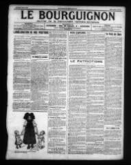 4 vues - Le Bourguignon : journal de la démocratie radicale-socialiste, n° 135, samedi 8 juin 1918 (ouvre la visionneuse)