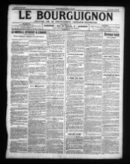 2 vues - Le Bourguignon : journal de la démocratie radicale-socialiste, n° 136, lundi 10 juin 1918 (ouvre la visionneuse)