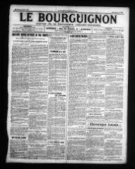 2 vues - Le Bourguignon : journal de la démocratie radicale-socialiste, n° 138, mercredi 12 juin 1918 (ouvre la visionneuse)