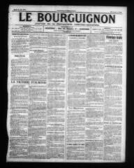 2 vues - Le Bourguignon : journal de la démocratie radicale-socialiste, n° 149, mardi 25 juin 1918 (ouvre la visionneuse)