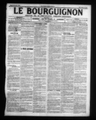 2 vues - Le Bourguignon : journal de la démocratie radicale-socialiste, n° 150, mercredi 26 juin 1918 (ouvre la visionneuse)
