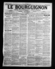 2 vues - Le Bourguignon : journal de la démocratie radicale-socialiste, n° 152, vendredi 28 juin 1918 (ouvre la visionneuse)