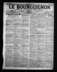 4 vues - Le Bourguignon : journal de la démocratie radicale-socialiste, n° 154, samedi 29 juin 1918 (ouvre la visionneuse)