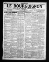 2 vues - Le Bourguignon : journal de la démocratie radicale-socialiste, n° 173, lundi 22 juillet 1918 (ouvre la visionneuse)