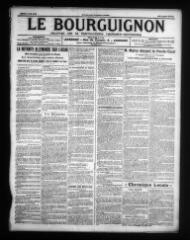 2 vues - Le Bourguignon : journal de la démocratie radicale-socialiste, n° 185, lundi 5 août 1918 (ouvre la visionneuse)