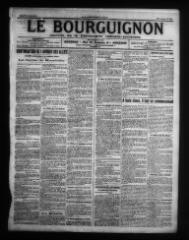 2 vues - Le Bourguignon : journal de la démocratie radicale-socialiste, n° 191, lundi 12 août 1918 (ouvre la visionneuse)