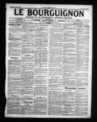 2 vues - Le Bourguignon : journal de la démocratie radicale-socialiste, n° 193, mercredi 14 août 1918 (ouvre la visionneuse)
