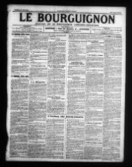 2 vues - Le Bourguignon : journal de la démocratie radicale-socialiste, n° 194, vendredi 16 août 1918 (ouvre la visionneuse)