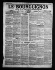 4 vues - Le Bourguignon : journal de la démocratie radicale-socialiste, n° 195, samedi 17 août 1918 (ouvre la visionneuse)