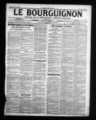 2 vues - Le Bourguignon : journal de la démocratie radicale-socialiste, n° 198, mercredi 21 août 1918 (ouvre la visionneuse)