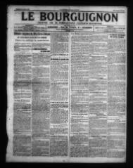 4 vues - Le Bourguignon : journal de la démocratie radicale-socialiste, n° 201, samedi 24 août 1918 (ouvre la visionneuse)