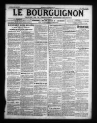 2 vues - Le Bourguignon : journal de la démocratie radicale-socialiste, n° 206, vendredi 30 août 1918 (ouvre la visionneuse)