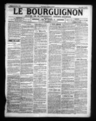 2 vues - Le Bourguignon : journal de la démocratie radicale-socialiste, n° 208, lundi 2 septembre 1918 (ouvre la visionneuse)