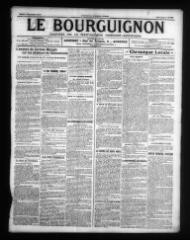 2 vues - Le Bourguignon : journal de la démocratie radicale-socialiste, n° 209, mardi 3 septembre 1918 (ouvre la visionneuse)
