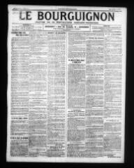 2 vues - Le Bourguignon : journal de la démocratie radicale-socialiste, n° 301, jeudi 19 décembre 1918 (ouvre la visionneuse)
