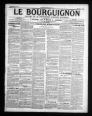 2 vues - Le Bourguignon : journal de la démocratie radicale-socialiste, n° 31, jeudi 6 février 1919 (ouvre la visionneuse)