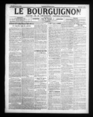 4 vues - Le Bourguignon : journal de la démocratie radicale-socialiste, n° 48, mercredi 26 février 1919 (ouvre la visionneuse)